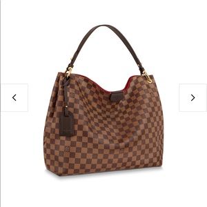 Graceful MM Louis Vuitton hobo bag
